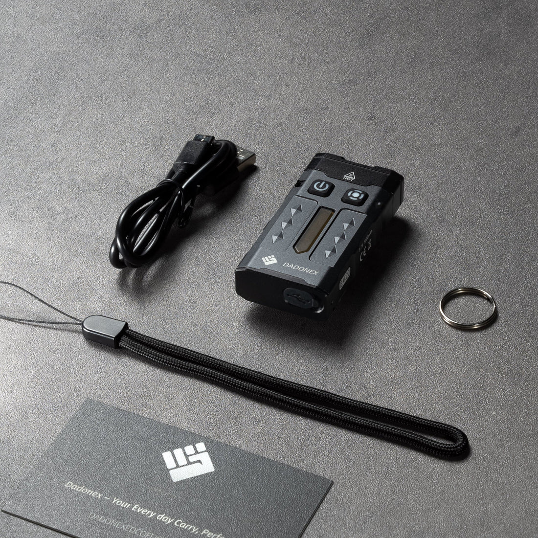 Dadonex OMNI Pocket Light: The Only Flashlight Your EDC Pouch Needs.