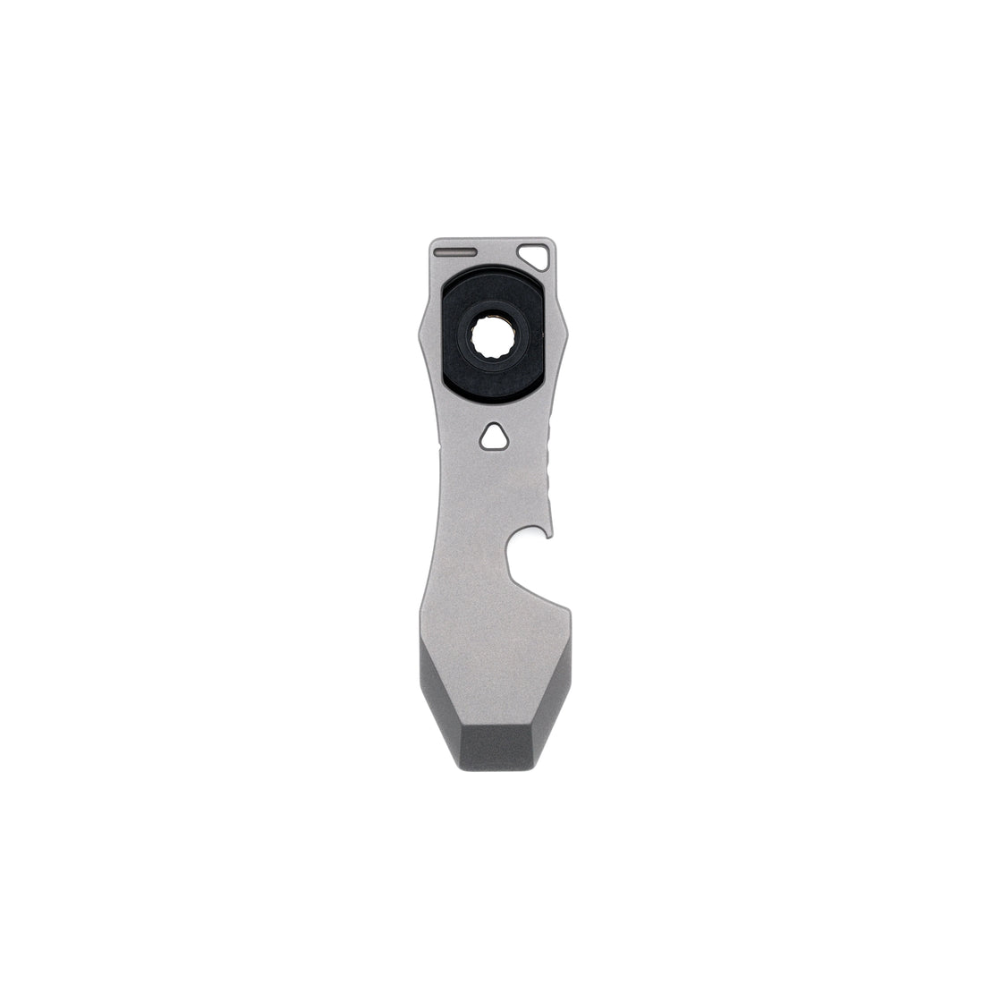 VERTEX Talon pry bar in Raw Titanium, front view