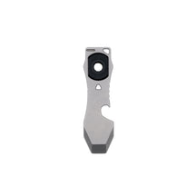 VERTEX Talon pry bar in Raw Titanium, front view