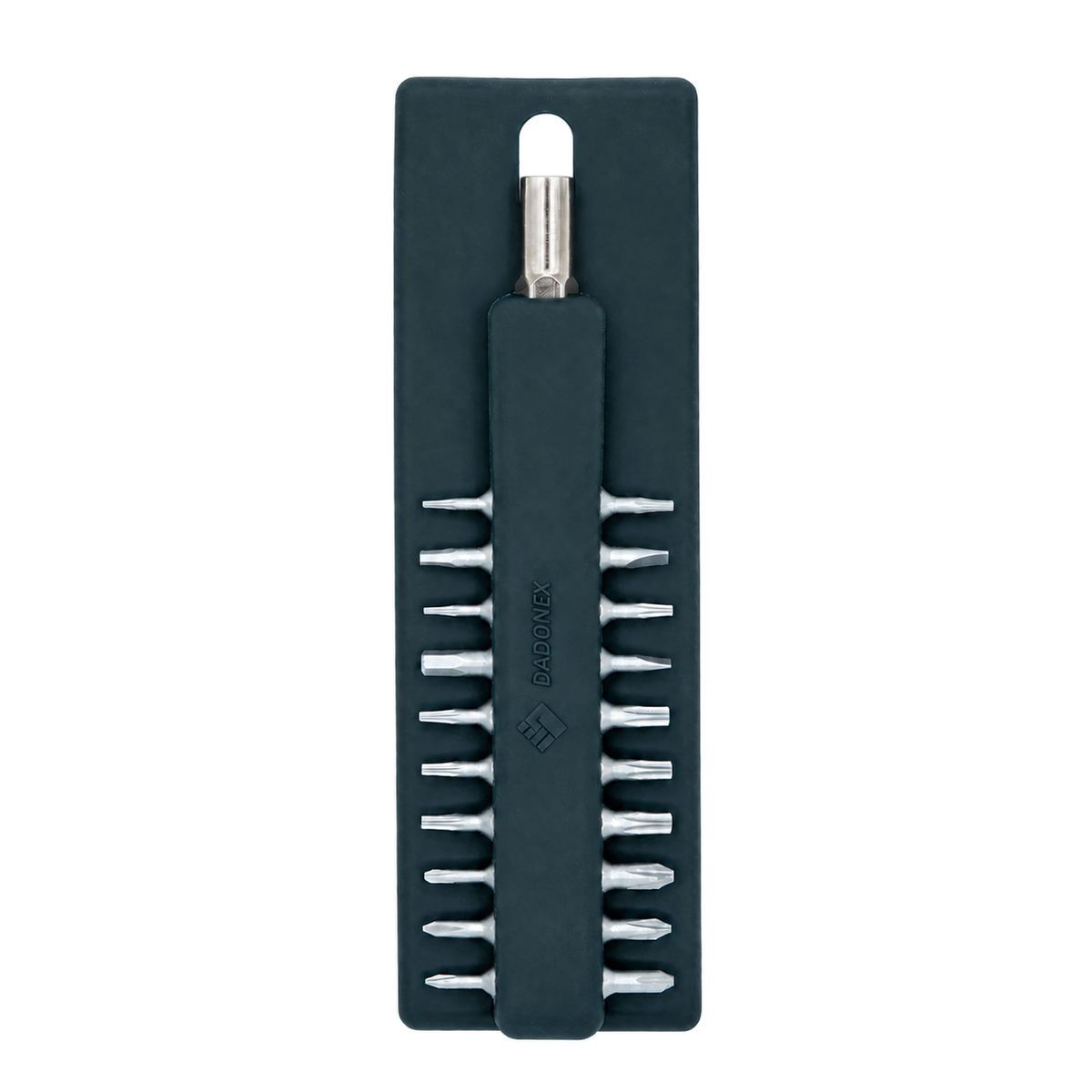 DADONEX VERTEX Prism S2 silver titanium-coated bit set